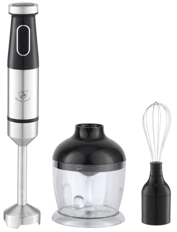 Royal Swiss - 3in1 Hand Blender / Mixer Plongeant 3en1