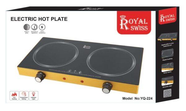 Royal Swiss - Ceramic Cooking Plate / Plaque à Cuire en Céramique