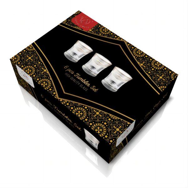 Royal Swiss - 6pcs Glass Set / Verre 6pcs