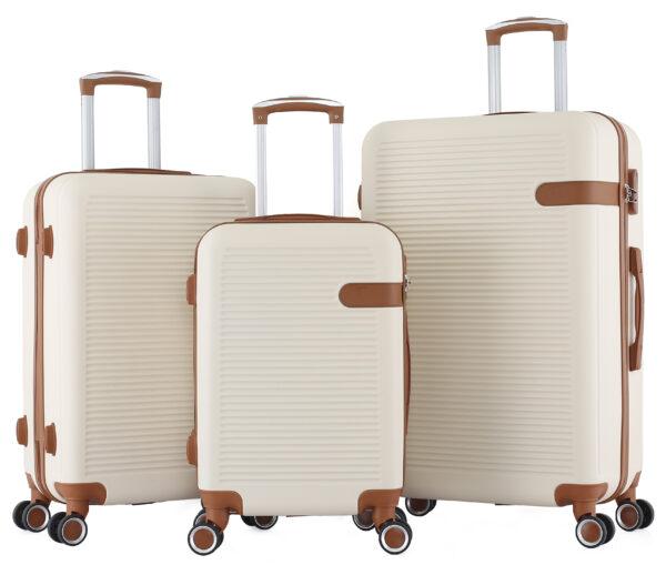 Royal Swiss - Set of 3 Suitcases (Available in 3 colours) / Set de Valise par 3 (Disponible en 3 couleurs)