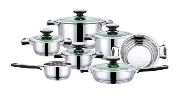 Royal Swiss - 12pcs Cookware Set / Batterie de cuisine 12 pcs